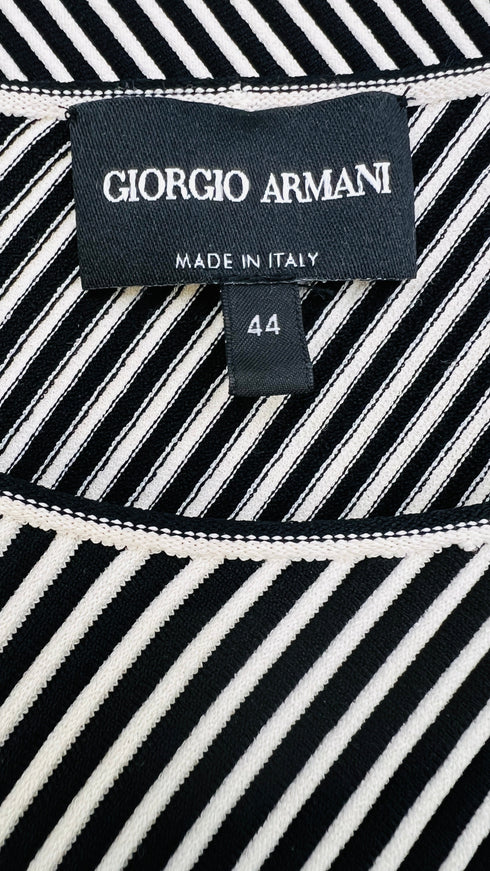 T-shirt righe diagonali