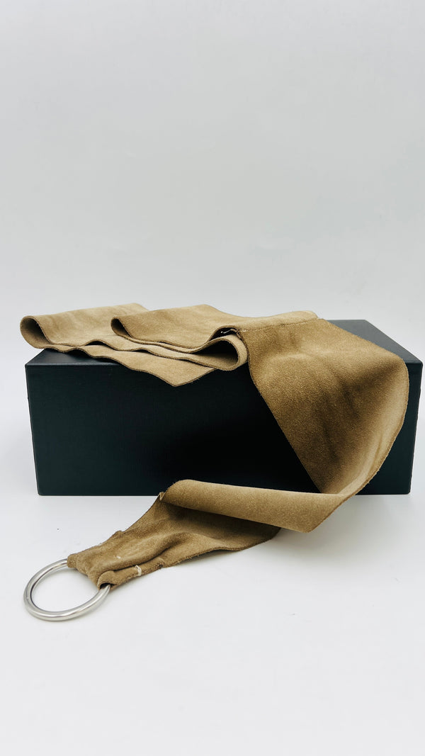 Cintura in suede
