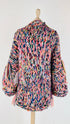 Cardigan oversize multicolor
