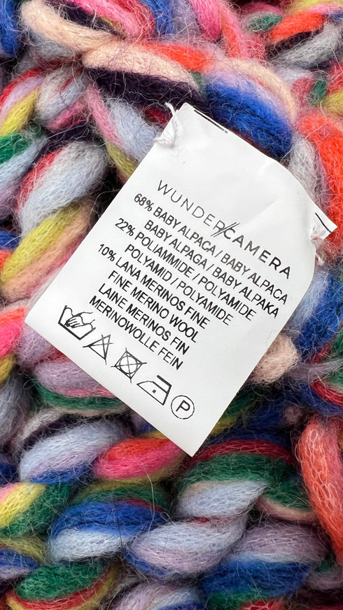 Cardigan oversize multicolor