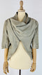 Bolero pelle lana