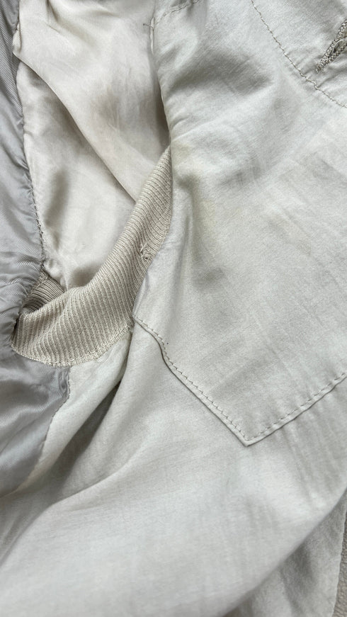 Bolero pelle lana