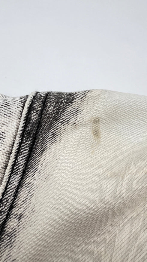 Giacca denim bleached