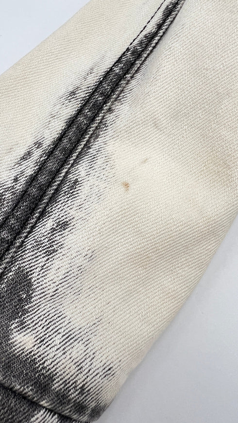 Giacca denim bleached