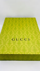 Cappello nastro in pelle con fibbia GUCCI