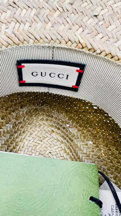 Cappello nastro in pelle con fibbia