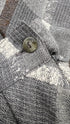Gonna asimmetrica jacquard