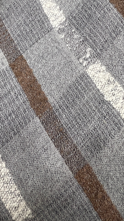 Gonna asimmetrica jacquard