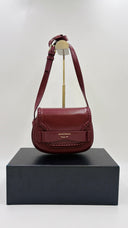Borsa in ecopelle bordeaux Emporio Armani
