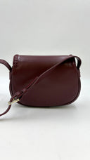 Borsa in ecopelle bordeaux Emporio Armani