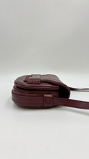 Borsa in ecopelle bordeaux Emporio Armani