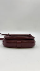 Borsa in ecopelle bordeaux Emporio Armani