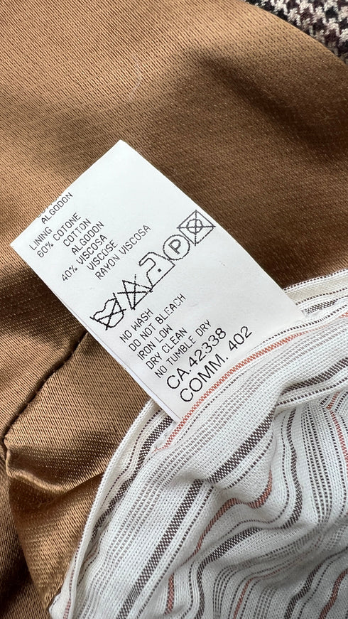 Cappotto vintage piè-de-poule