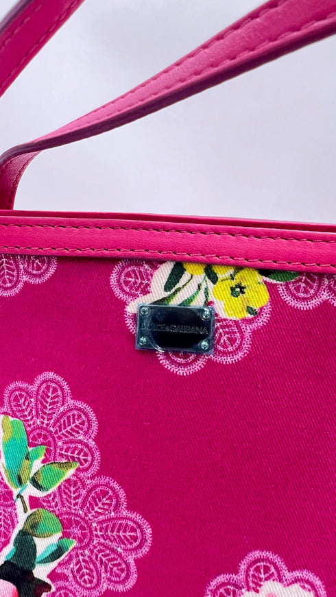 Borsa a mano floreale