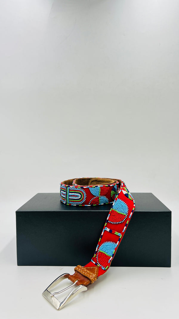 Cintura perline multicolor