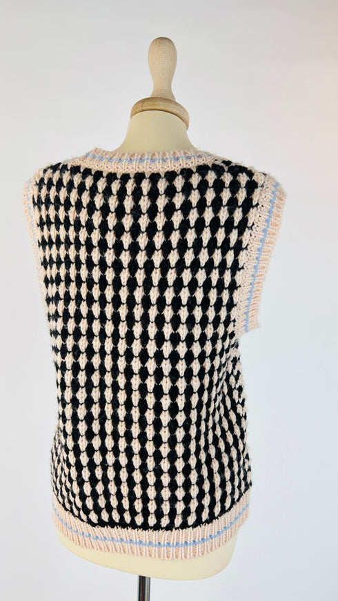 Gilet over scollo U