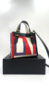 Borsa pelle patchwork