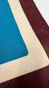 Foulard in pelle con cartellino