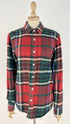 Camicia tartan con taschino