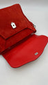 Borsa "Andromeda" suede rosso
