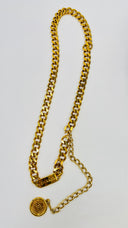Cintura catena oro logo CHANEL