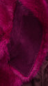 Cappotto faux fur fucsia