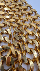 Cintura catena oro logo CHANEL
