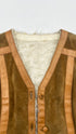 Gilet vintage suede