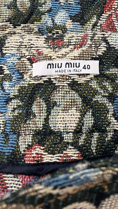 Gonna broccato SS16