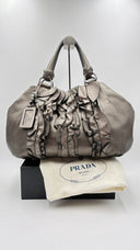Borsa Nappa Ruffle PRADA