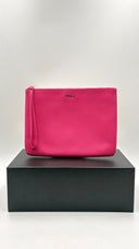 Pochette in pelle fucsia Furla