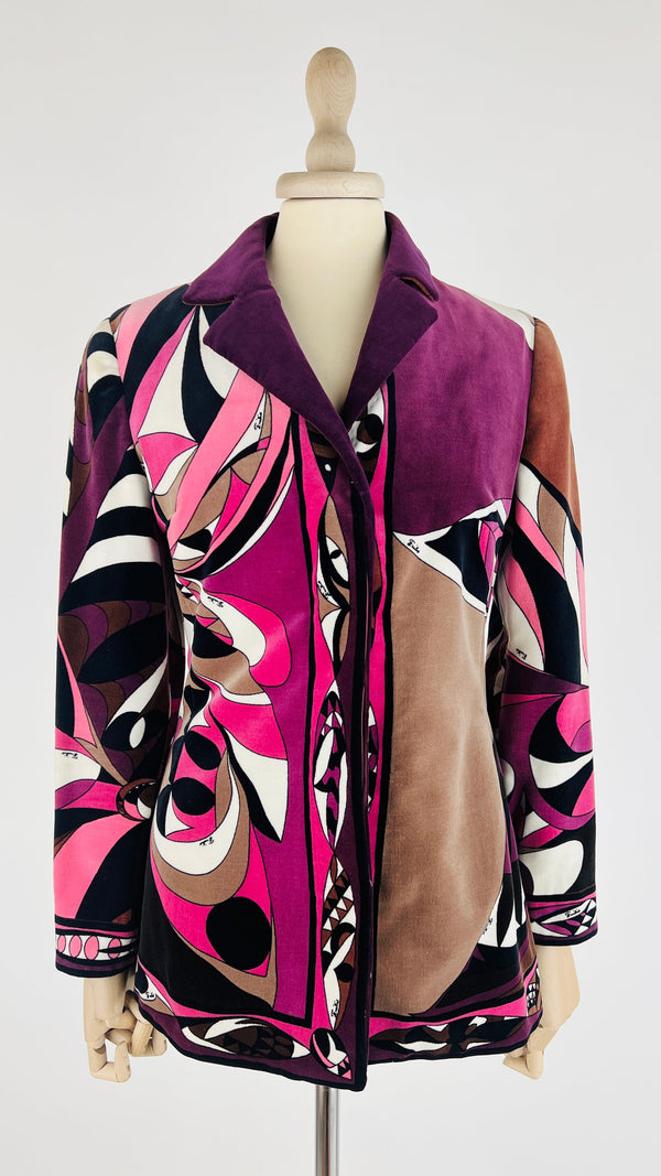 Blazer in velluto vintage