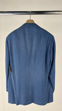 Giacca bluette in seta vintage GIANNI VERSACE