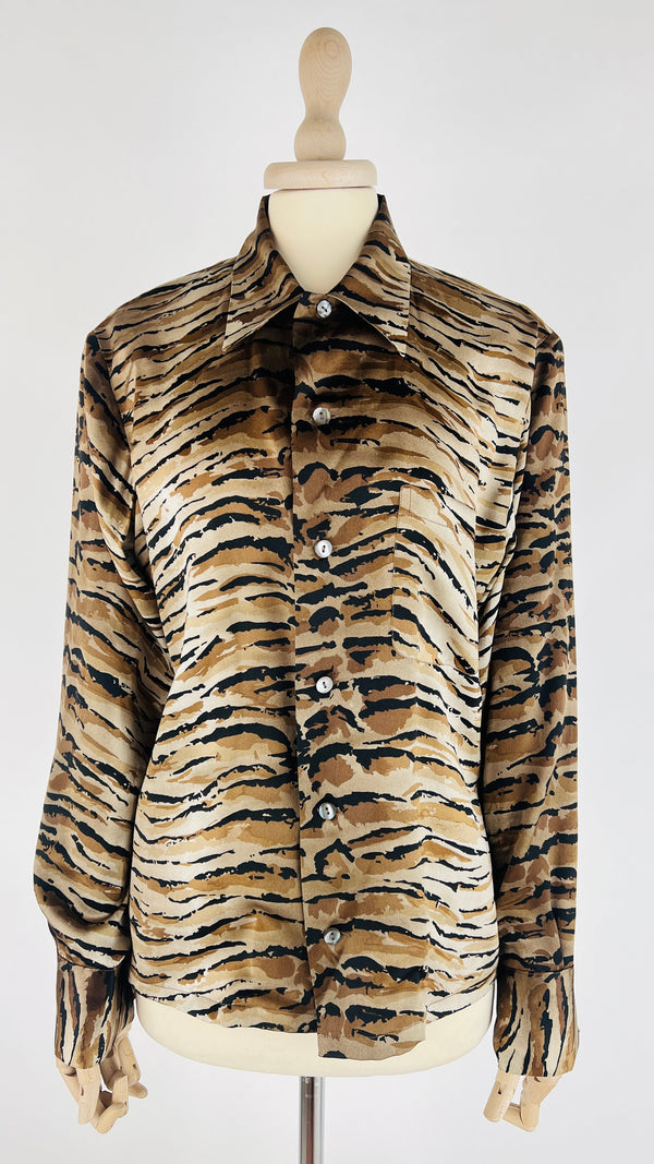 Camicia stampa animalier
