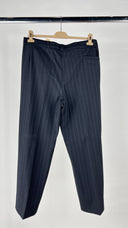 Completo vintage gessato blu GIANNI VERSACE couture