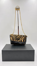 Borsetta animalier con piccole borchie Unsigned