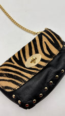 Borsetta animalier con piccole borchie Unsigned