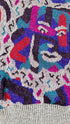 Maglione vintge Pop Art Faces
