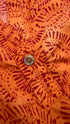 Casacca stampa tie dye arancio