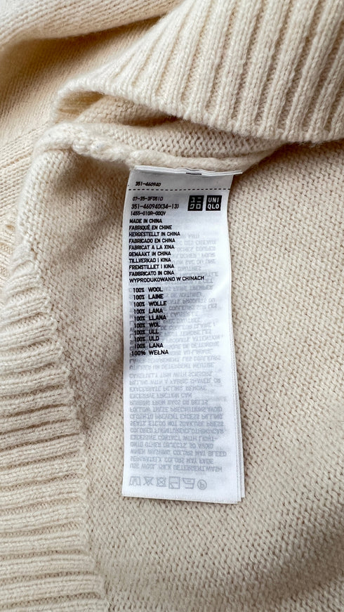 Maglia lana girocollo