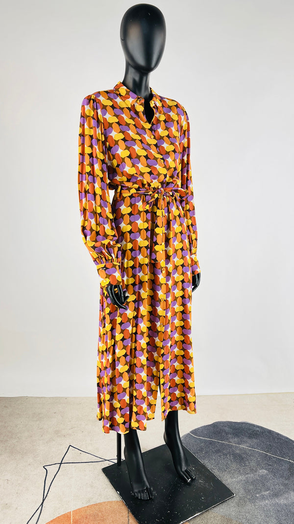 Chemisier stampa geometrica