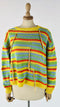 Maglia a righe multicolor