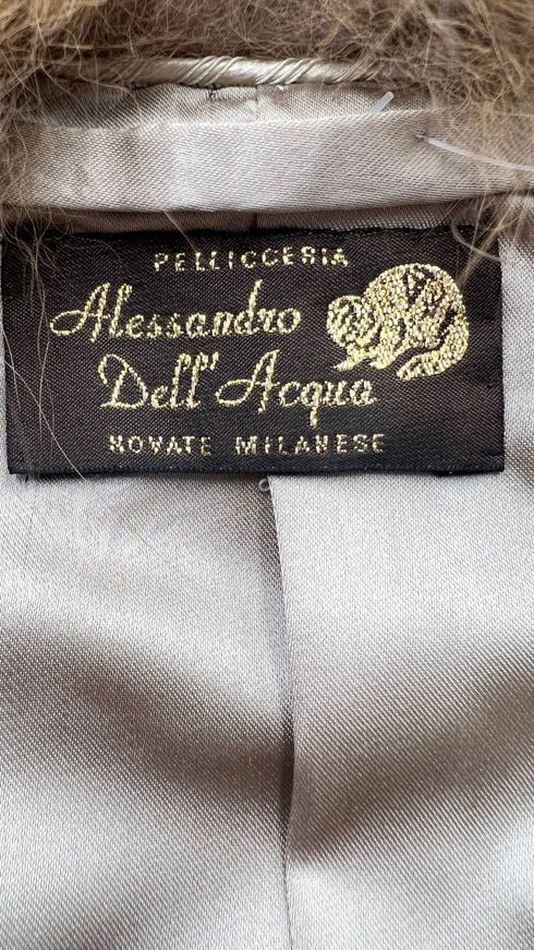 Giacca teddy con pelliccia