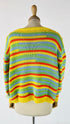 Maglia a righe multicolor