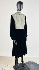 Abito midi con pietra a cuore Jean Paul Gaultier