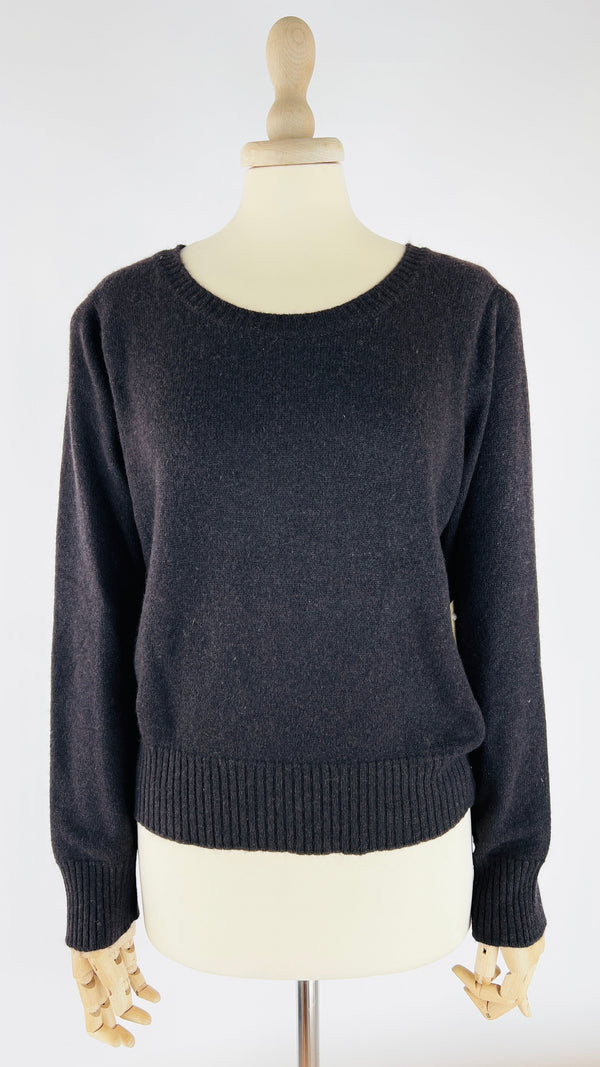 Maglia marrone in cashmere