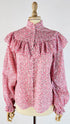 Camicia cotone a fiori