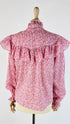 Camicia cotone a fiori