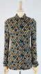 Camicia in jersey floreale