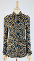 Camicia in jersey floreale